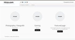 Desktop Screenshot of hirzo.com